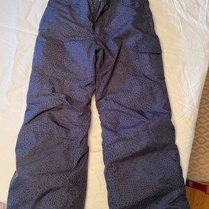 Columbia kids snow pants size 7/8 EUC